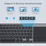 Bluetooth Keyboard with Trackpad